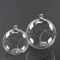 thumbnail image 3 of EeaseCA Create Refreshing Transparent Hanging Glass Planter Terrarium Vase Home Decor (Orb), 3 of 7