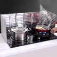 thumbnail image 3 of Oil Baffle Oil Splash Cooking Baffle Splash Guard Aluminum Foil Oilproof Insulation Board Splatter Shield, 3 of 5