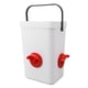 thumbnail image 2 of Comedero automático para pollos de 12 l, portátil, con 3 puertos de alimentación, para pollos y aves de corral., 2 of 14