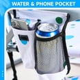 thumbnail image 6 of Portable Beach Chair for Adults, Outdoor Camping Chair Lay Flat Folding Backpack Beach Reclining Chair with 5 Positions, Headrest, Cup Holder, Heavy Geometric Circle, 6 of 13