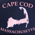 thumbnail image 2 of CafePress - Preppy Pink Cape Cod Massachusetts - Adjustable 100% Brushed Unisex Casual Cotton Baseball Cap, Beige, 1, 2 of 2