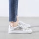 thumbnail image 5 of 2022 Verano Mujeres Zapatos Planos Blancos Casual Malla Cuero Patchwork Planos Transpirables, 5 of 5