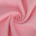 thumbnail image 4 of Mittory Womens Summer Waffle Knit Short Sleeve Tops Lightweight Drawstring Hoodies Button V Neck Casual Blouses Shirts, 4 of 6