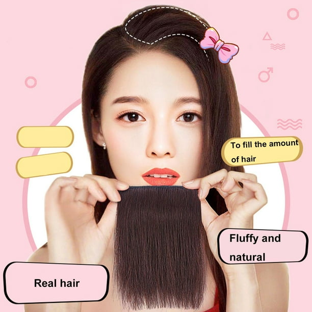 Natural hair top wig pieces
