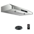 thumbnail image 5 of Sunmaki 36 inch Range Hood Under Cabinet 750CFM CFM with 4-Speed Gesture Sensing & Touch Control, Stainless Steel Kitchen Stove Vent Hoods with 2 LED Lights, Time Setting, 5 of 7