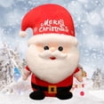 thumbnail image 6 of hirigin Christmas Santa Claus Plush Toys Lovely Soft Stuffed Toys Doll Christmas Hat Decorations Holiday Party Gifts, 6 of 8