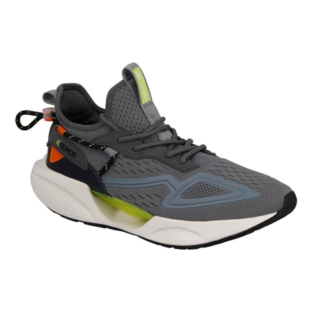Tenis Hombre Gym Deportivos Kronos Cómodos Ligeros gris 27 KRONOS 66253