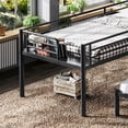 thumbnail image 5 of Bellemave Triple Bunk Bed Frame,3 Twin Size Bunk Bed Can Be Separated into 3 Single Beds for Bedroom，Metal Triple Bed Built-in Shelves for 3 (Black), 5 of 9