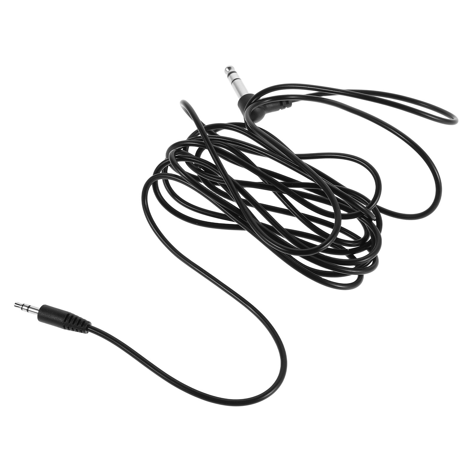Cavo Audio Da 3.5mm A 6.35mm – Adattatore Maschio-femmina TRS Stereo Con Angolo Retto, Placcato Oro, Lunghezza 15cm