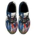 thumbnail image 2 of Texas Lone Str Stte Longhorn Mockingbird and Bluebonnet Shoes Sneakers Black Size 7, 2 of 7