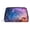 Gold, variant on Travel Makeup Bag Nebula Wide-open PU Leather Cosmetic Toiletry Pouch with Dividers & Zipper for Women Gold
