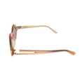 thumbnail image 3 of CONVERSE Y004 UF 46MM Crystal Sunglasses, Yellow, 3 of 5
