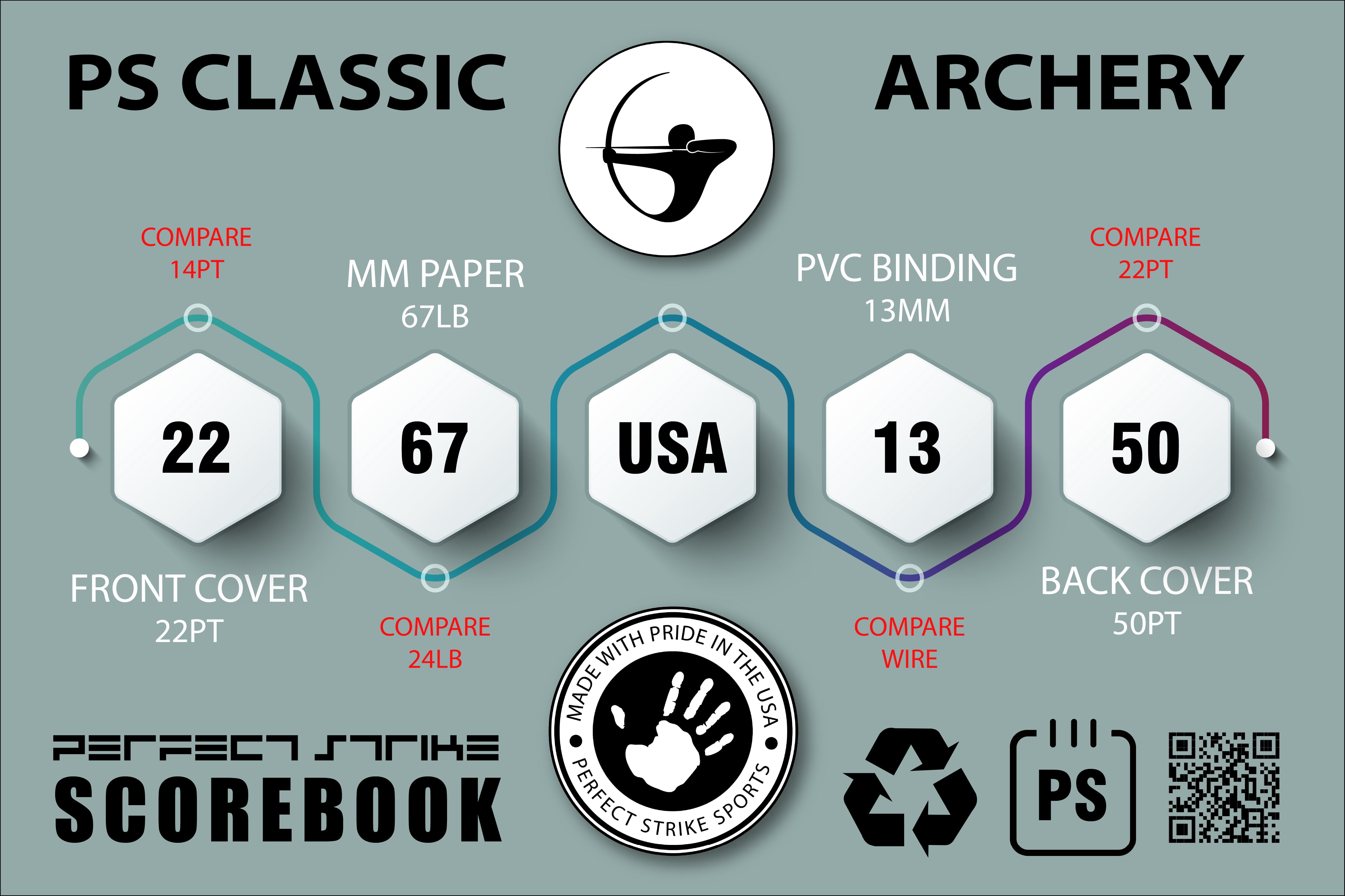 3D Shoot Score Book With Rules Diagrams For Competition Perfect Strike ...
