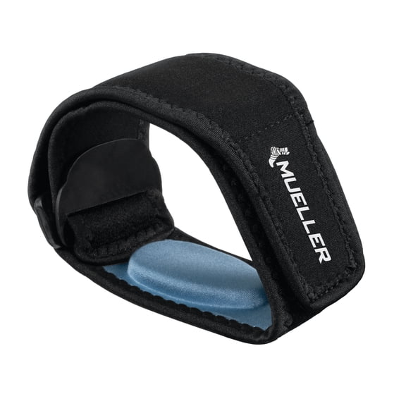 Mueller® Tennis Elbow Support with Gel Pad, One Size, Adjustable Forearm Support