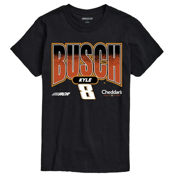 NASCAR - Kyle Busch Arched Text - Men's Short Sleeve Graphic T-Shirt
