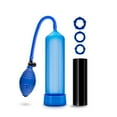thumbnail image 2 of Eden 9.5 Inch Pump Kit with Stimulation Sleeve and Support Rings, Blue, 2 of 4