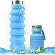 thumbnail image 1 of Azul-550ML-Botella de agua de silicona plegable Adepaton LKX-0356, 1 of 7