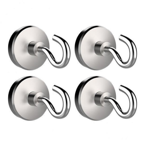 2-10 paquetes 4pcs ganchos magnéticos perchas para el baño y la cocina garaje de 16 mm 2 piezas