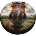thumbnail image 3 of Horse Spare Tire Cover Weatherproof Universal Wheel Protectors Wheel Covers for RV Camper Travel Trailer SUV Truck, 3 of 10