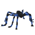 thumbnail image 2 of FufuCrick Halloween Decor, Plush Spider Prop, Fuzzy Arachnid Ornament for Indoor Outdoor Holiday Party Halloween Decorations, 11.8-inch, 2 of 7
