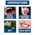 thumbnail image 2 of Thermal Forming False Teeth Tooth Repair Kit Tooth Repair Granules for Missing and Broken Tooth Temporary Teeth Filling Repair Kit PHC02, 2 of 3