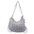 thumbnail image 1 of Bolso Bandolera Con Masa Hombro Acolchado Diario para Mujer Color Sólido, 1 of 9