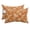 Orange, variant on Purple Floral Outdoor Pillows for Chaise Lounge Chair Waterproof Lumbar Pillows with Insert&Adjustable Elastic Strap Beach Headrest Pillow Spring Botanical Flowers Rustic Neck Pillow for Pool 12"x20"