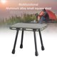 thumbnail image 2 of Taburete plegable Swante con bolsa de almacenamiento Asiento de mesa al aire libre Senderismo Suministros de pesca Hugtrwg Para estrenar, 2 of 9