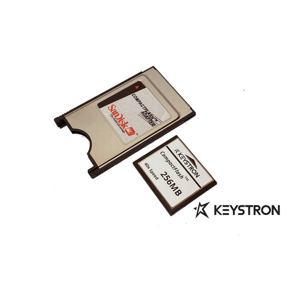 256MB CF Compactflash PC Card PCMCIA ATA Adapter for Janome Embroidery Machines