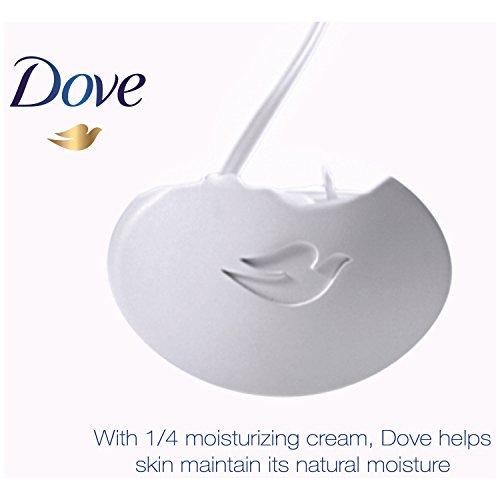 Dove Beauty Bar Less Drying than Ordinary Soap White More Moisturizing than Bar Soap 3.75 oz 2 Bars