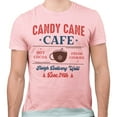 thumbnail image 2 of Candy Cane Cafe Shirt Unisex X-Small Pink, 2 of 5