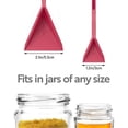 thumbnail image 5 of 3 Sizes Magnetic Flat Measuring Spoons, Foldable Kitchen Scoop for Cooking, Baking, and Liquid Ingredients, 5 of 5