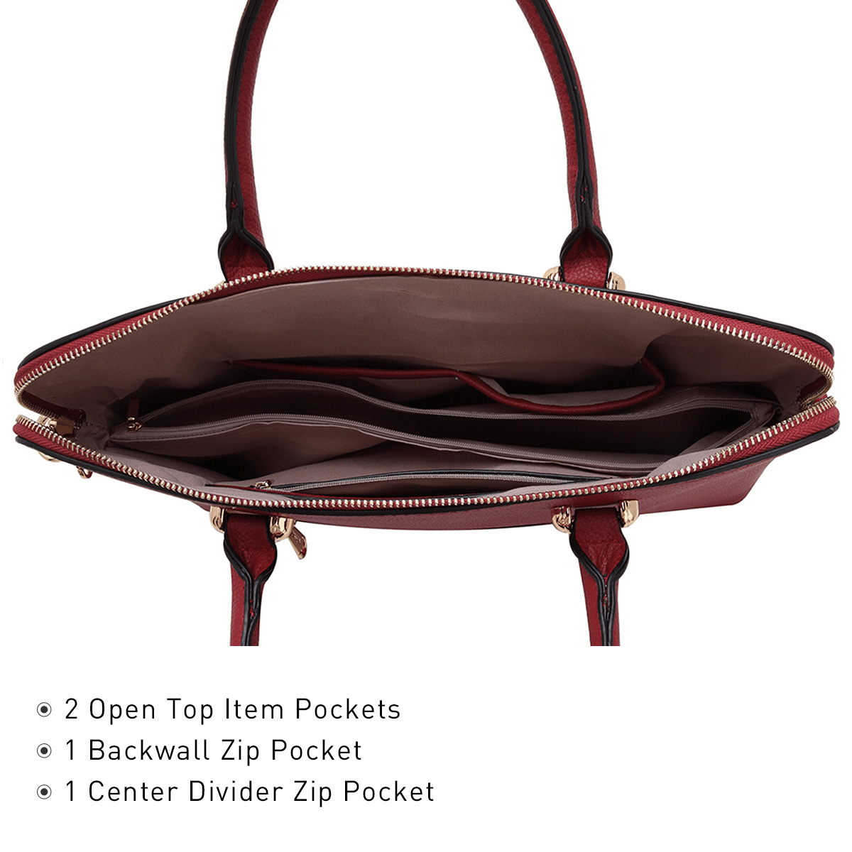 Women's Fashion Handbag Slim Shoulder Bag Tote Satchel Purse Top Handle Briefcase Work Bag for 14 in Laptop