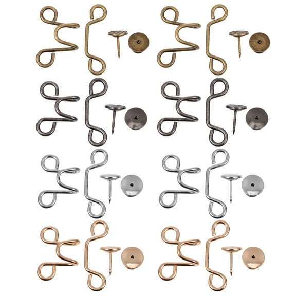 8 Sets Removable Waist Buckle Button Tightener Adjustment Reducer Woman