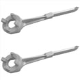 thumbnail image 1 of 2X Llave de Aluminio de Tapones de Tambor para Abrir 10 15 20 30 50 55 Galones Tambores , Adecuada para Tapas de 2 Y 3/4 de Pulgada, 1 of 6