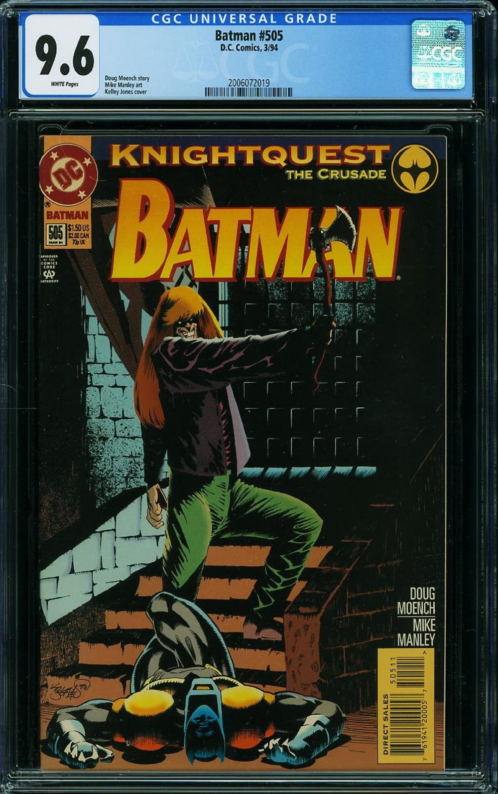 Cover of Batman #505