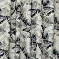 thumbnail image 3 of Fabric Mart Direct Off White Printed Cotton Fabric By The Yard, 54 inches or 137 cm width, 1 Yard White Cotton Fabric, Abstract Triangles Embroidery, Upholstery Drapery Curtain Wholesale Fabric, 3 of 8