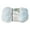 Dark Blue/Sky Blue/White, variant on Soft Ombre Yarn by Loops & Threads â€“ Light Polyester Acrylic Blend for Knitting & Crochet - Soft Gradient Yarn for Blankets - Hats - Shawls & Accessories - Tangrine White Ombre