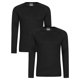 thumbnail image 1 of Mountain Warehouse - Camiseta Interior Deportiva Talus para Hombre - Pack de 2 (Negro), 1 of 1