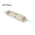 thumbnail image 2 of Chemin de table Brodé Nappe Brodée Chemin de table floral, 2 of 10