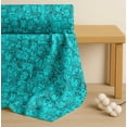 thumbnail image 4 of Soimoi Green Cotton Voile Fabric Human Face Print Fabric by the Yard 42 Inch Wide, 4 of 7