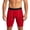 Red, variant on hlysgo Mens Compression Shorts Performance Sport Short Athletic Underwear Workout Running Base Layer Shorts Black,M