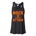 thumbnail image 1 of Womens Mack Attack Flowy Racerback Tank Top T-Shirt, 1 of 1