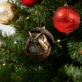 thumbnail image 6 of Ygdeyg Forest Animal Acorn Ornaments Cozy Forest Christmas Ornaments,2025 New Pine Cone Animal Decoration, Woodland Creature Hanging Ornament,Acrylic Hanging Ornament For Home Decor(2D Flat), 6 of 6