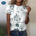 thumbnail image 1 of Disney Minnie Print Anime Summer Top Tshirt Femen Print White T Shirt Anime Mickey Mouse T Shirt Top Tees Graphic Aesthetickids-150 Gao Jinjia LED, 1 of 2