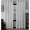 thumbnail image 1 of Exclusive Home Loha Panneau de Rideau à Illets en Lin 54 Pouces"x96 Pouces" Blanc d'Hiver, 1 of 5