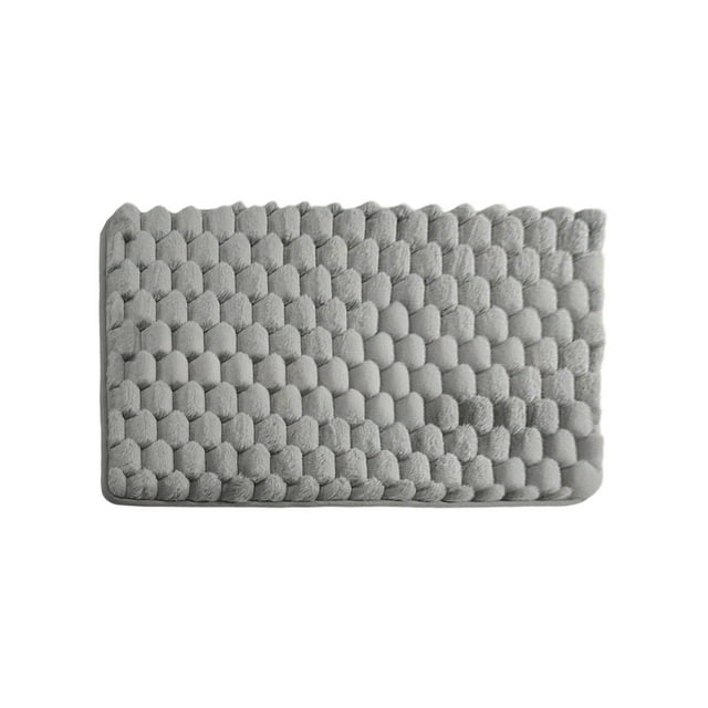Ohufall Absorbent Non Slip Bath Mat Multi Use Door Rug For Bathroom Entryway Bedroom Home Decor