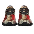 thumbnail image 5 of EaStr Jesus ChriStHe Is Risen Shoes Sneakers Black Size 4, 5 of 7