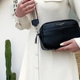 thumbnail image 2 of Bolso de cuero genuino para mujer, capa para la cabeza, correa de hombro ancha de cuero de vaca, bolso de hombro de cuero puro, bolso de mensajero informal de cuero suave JFHHH pequeña, 2 of 4