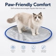 thumbnail image 2 of PawPetica Cat Litter Box Waterproof Pad, Replacement Liners for Self-Cleaning Litter Boxes, White with Blue Trim, 16 x 15 Inches, Leak-Proof Protection, 2 Pack, 2 of 6